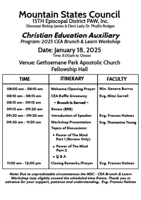 Agenda Training Programme Notice Template | PosterMyWall