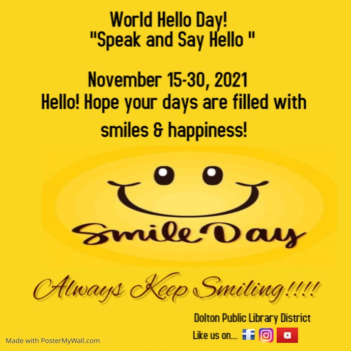 Copy of Smile Day | PosterMyWall