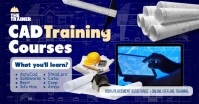 CAD Training Courses Banner Image partagée Facebook template