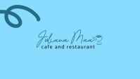 cafe and restaurant logo design template