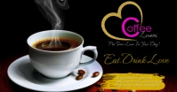 Cafe Restaurant Flyer ภาพที่แชร์บน Facebook template