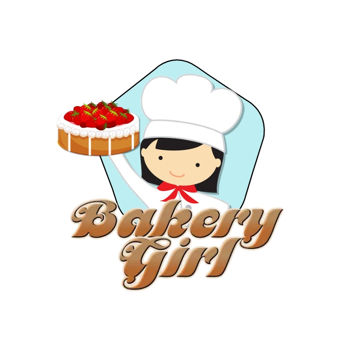 cake and bakery logo template