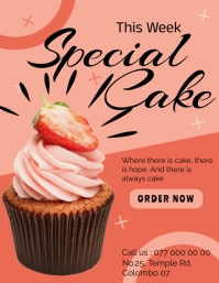 Cake Flyer Examples Cake Flyer Template Free Download - Template.umatuna.com