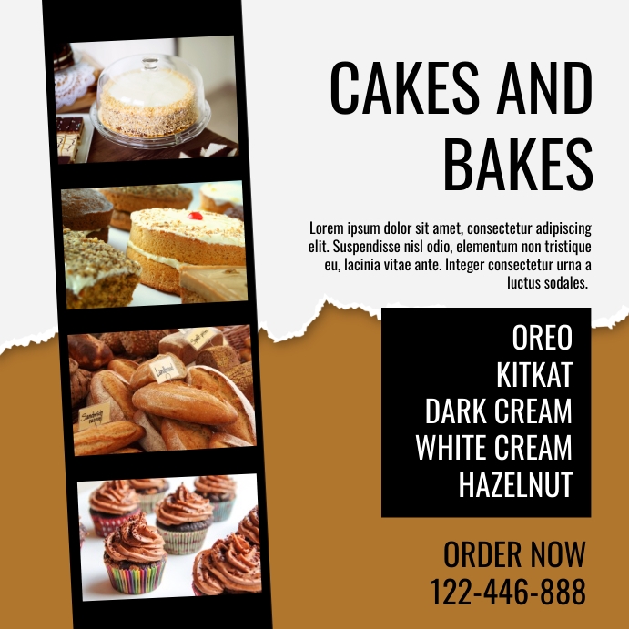 Cake Flyer Examples Plantilla de Cake flyers | PosterMyWall