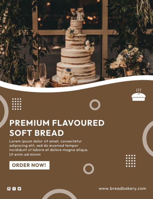Cake Flyer Examples Cake flyers Template | PosterMyWall