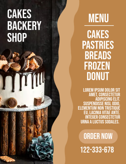 Cake Flyer Examples Cake flyers Template | PosterMyWall