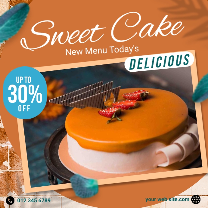 Cake Flyer Examples Cake Flyers Template | PosterMyWall