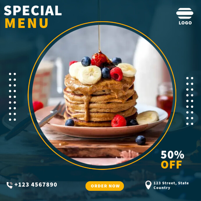 Copy of Cake Instagram PosterMyWall