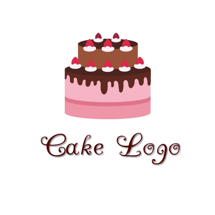 Cake Logo Sticker Plantilla de Cake Logo | PosterMyWall