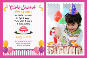 Wit Cake Smash Photography Etiket Template
