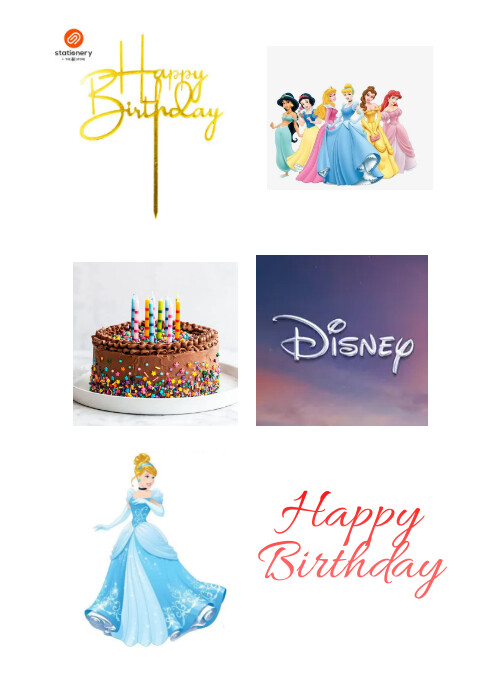 Cake Topper Template PosterMyWall