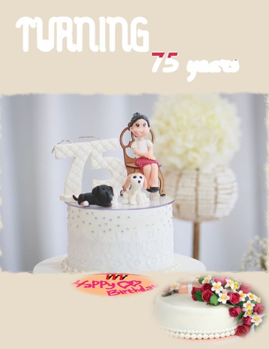 Cake topper Template | PosterMyWall