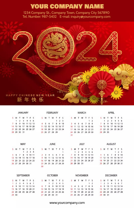 Chinese New Year 2025 Calendar