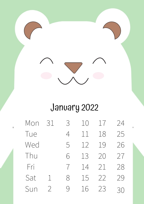 Calendar Template Postermywall Calendar Template Postermywall