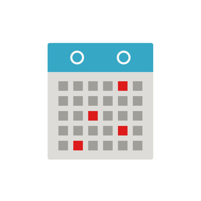 Calendar Note Logo White Calendar Logos Template | PosterMyWall