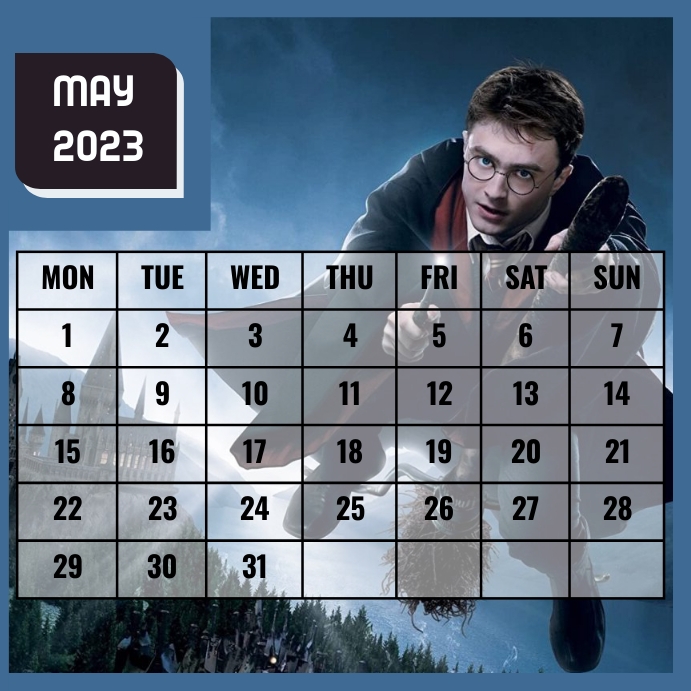 CALENDAR FOR 2023 Instagram-bericht template