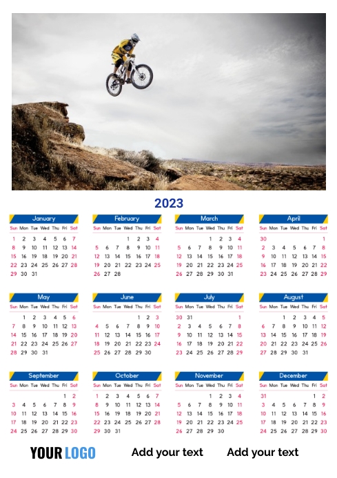 Copy of Calendar template printable | PosterMyWall