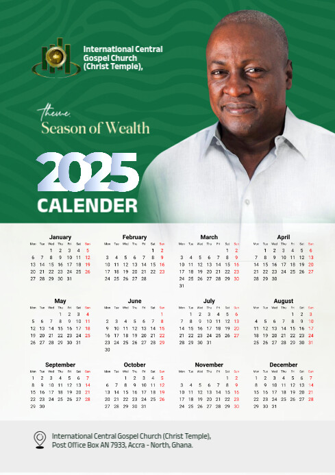 Calender Template PosterMyWall