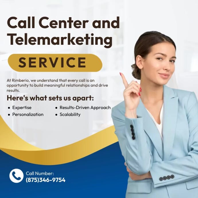 Copy of Call Center Service | PosterMyWall