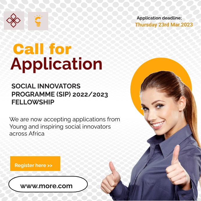 Copy of Call for Applications Flyer Template | PosterMyWall