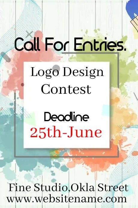 Call for entries,Art club,Entries Tumblr Graphic template