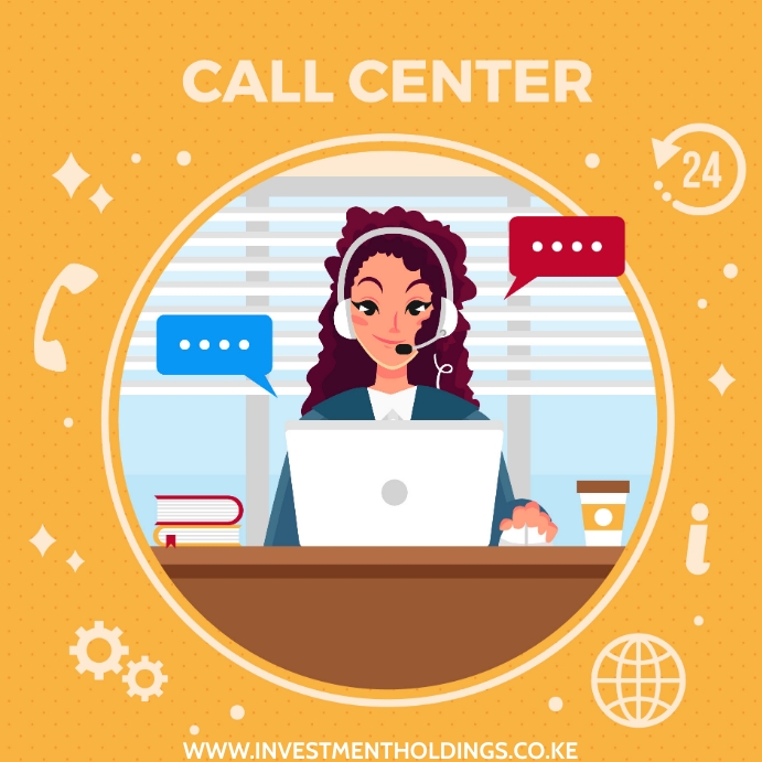 CALL HELP LINE Instagram-bericht template