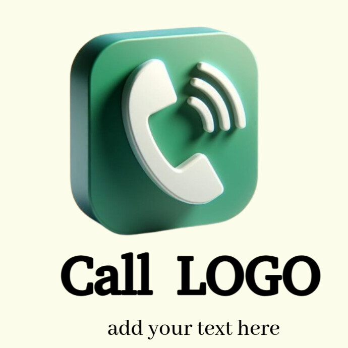 Copy of Call LOGO | PosterMyWall