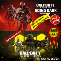 Call of Duty Game Tournament Poster Template | PosterMyWall