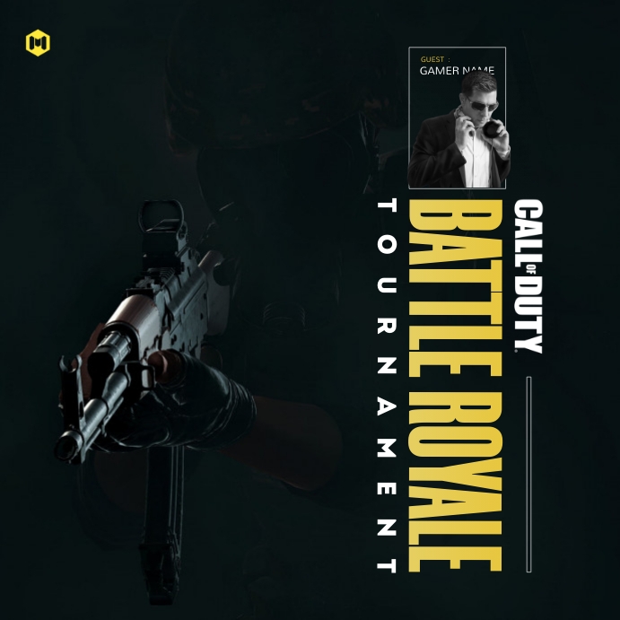 Copy of Call of Duty Game Tournament Poster PosterMyWall