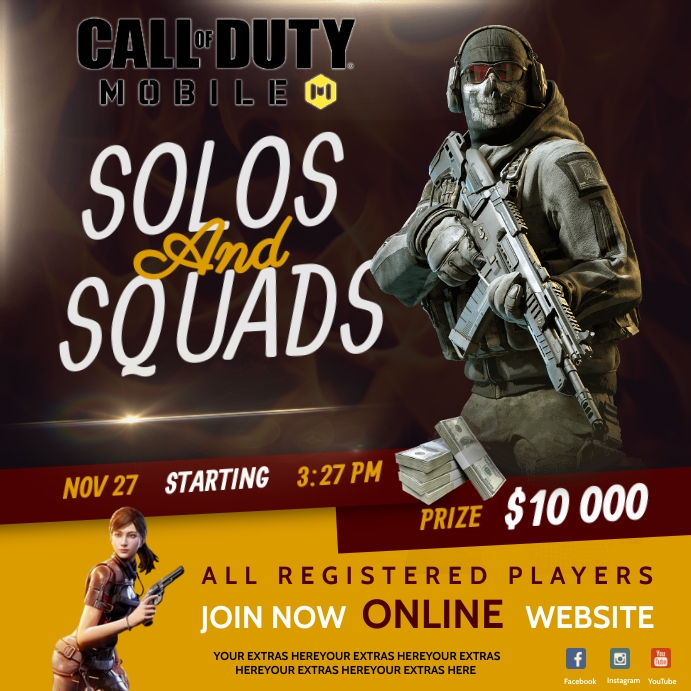 Plantilla De Invitación De Call Of Duty FREE Printable Camo Party