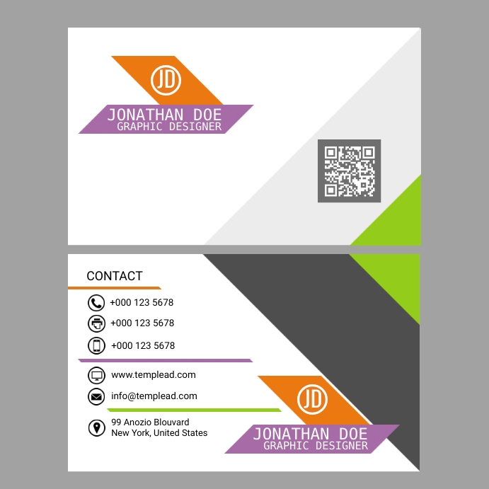Calling Card Designer Template | PosterMyWall