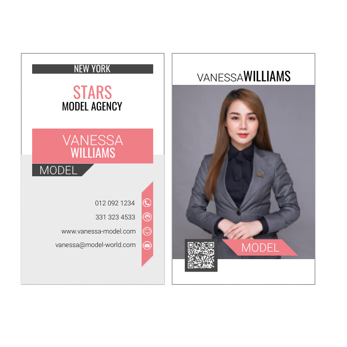 Copy of Calling Card Model | PosterMyWall