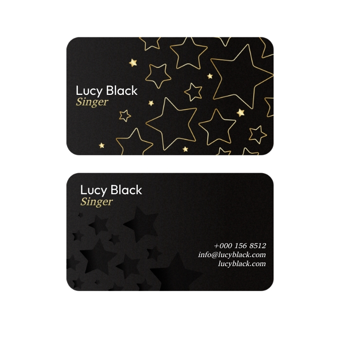 Plantilla de Calling Card Template | PosterMyWall