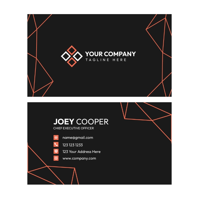 Calling Card Template | PosterMyWall
