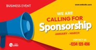 Calling for Sponsorship Event Facebook ad template