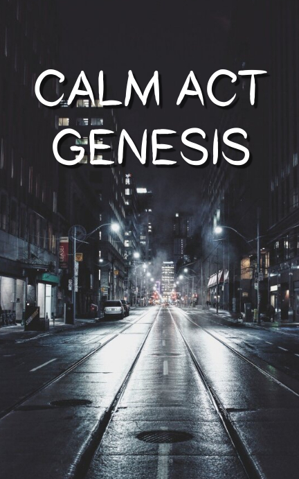CALM ACT GENESIS BOOK TEMPLATE Kindle/Book Covers