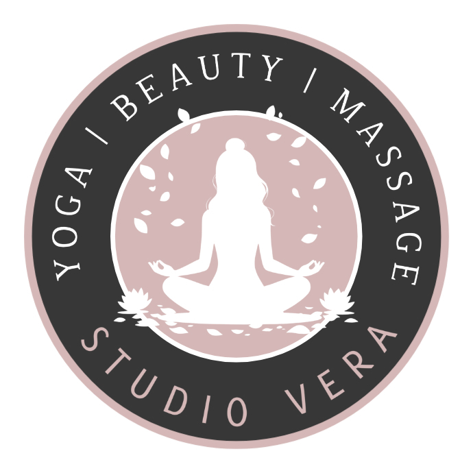 Calm Beauty Peaceful Yoga Logo โลโก้ template