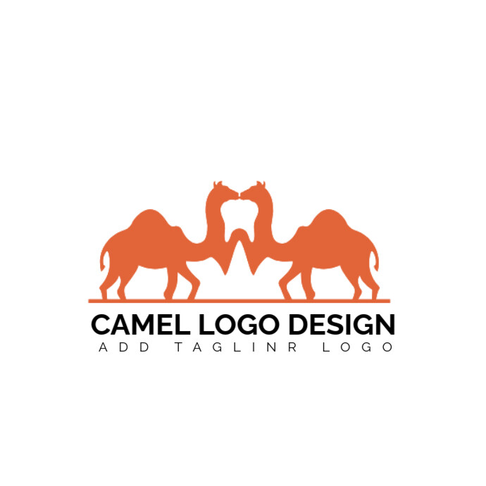 camel logo template