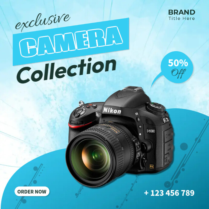 Camera Ads Template | PosterMyWall