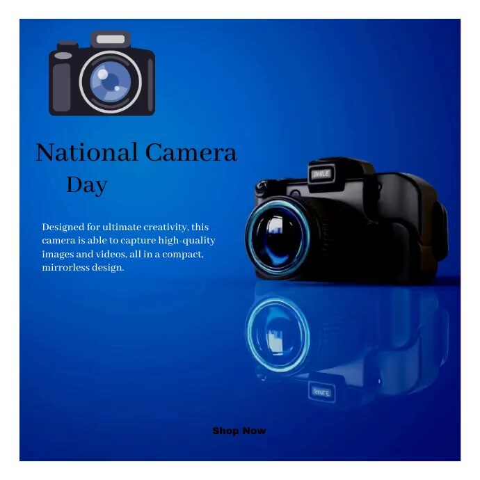 Modèle Camera ads | PosterMyWall