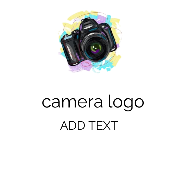 CAMERA LOGO template