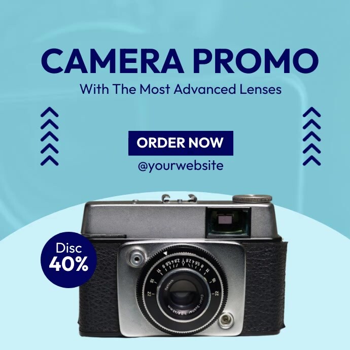 Promo Camera Plantilla de Camera Promo | PosterMyWall