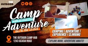 Camp Adventures Ibinahaging Larawan sa Facebook template