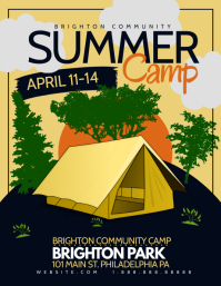 1 890 customizable design templates for summer camp flyer