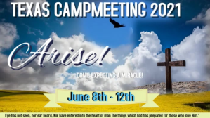 CAMP MEETING Digital na Display (16:9) template