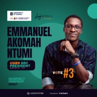 Campaign, Election Flyer Publicación de Instagram template