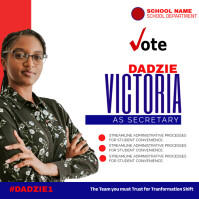Campaign, Election Flyer Post Instagram template