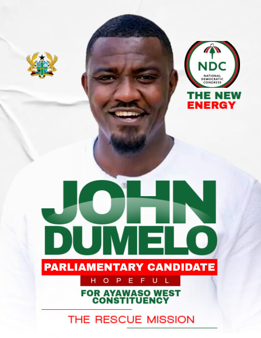 Campaign, Election Flyer Ulotka (US Letter) template