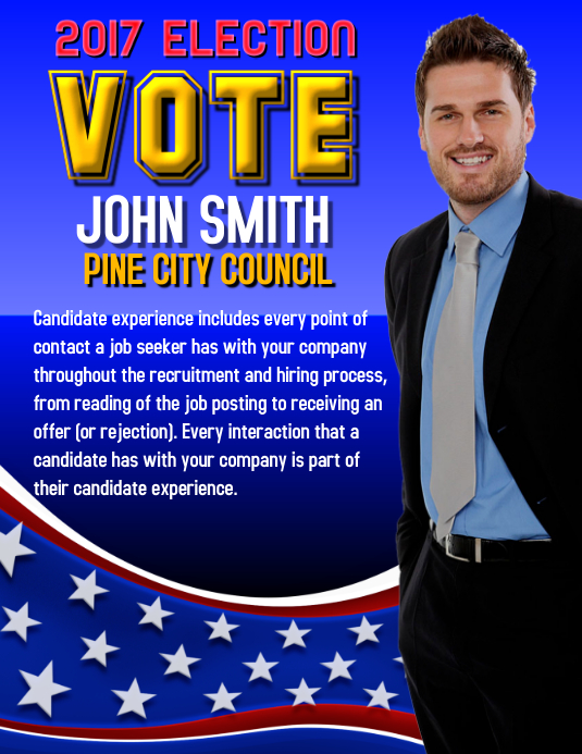 Copy of Campaign candidate PosterMyWall
