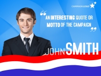 Campaign Yard Sign template